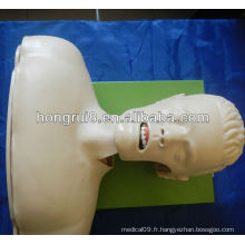 Simulateur d&#39;intubation des voies aériennes (gestion des voies aériennes, modèle anatomique)